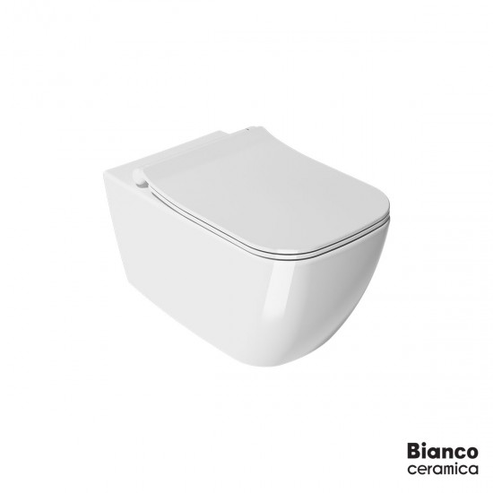 Κρεμαστή λεκάνη MIZO 51,5 Rimless 508-361600SC-300 Λευκή 